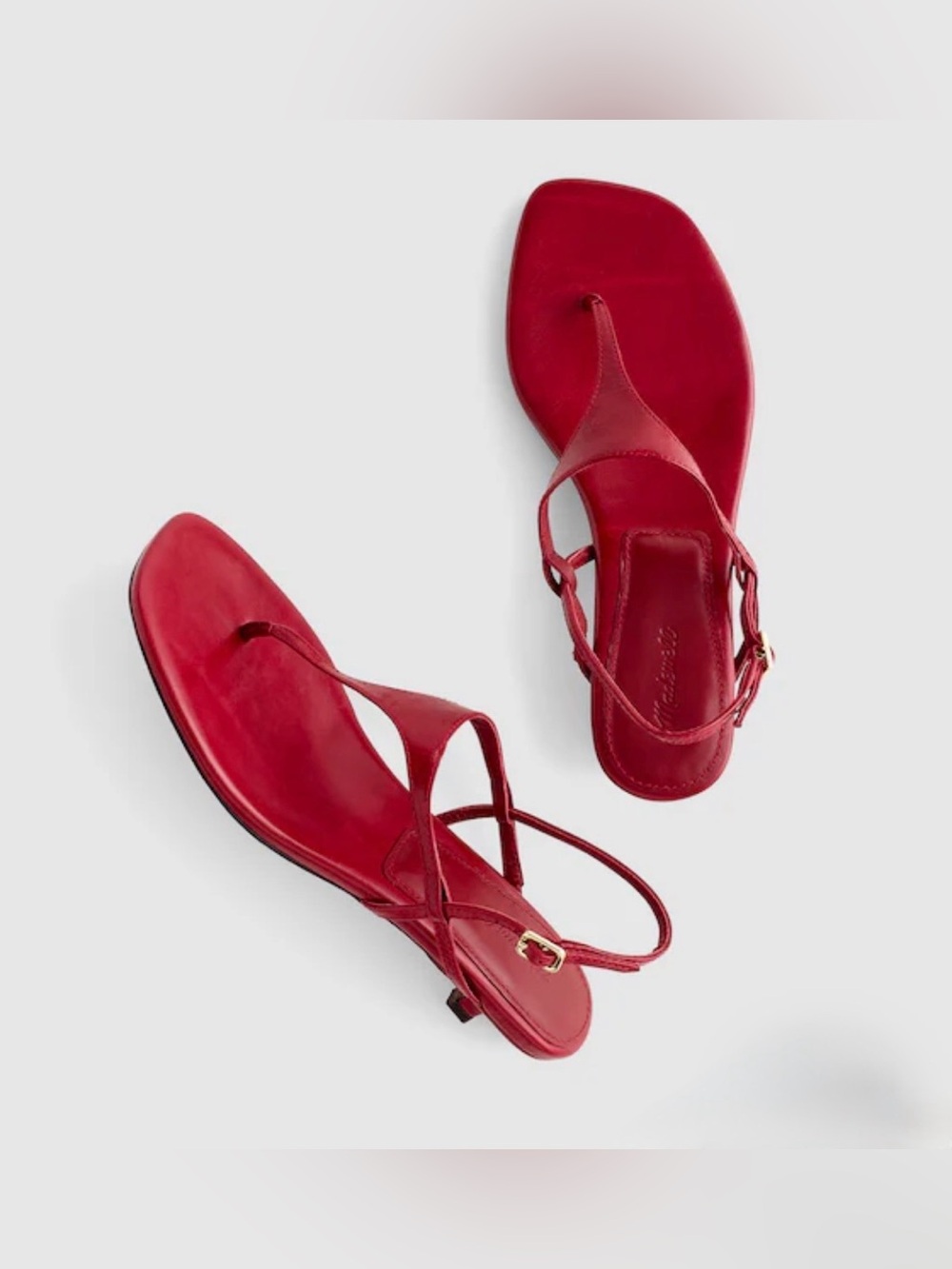 Madewell The Chiara Kitten Heel Slingback Sandal.5.NWT.